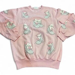 0144 Vintage scarab San Francisco cat sweatshirt